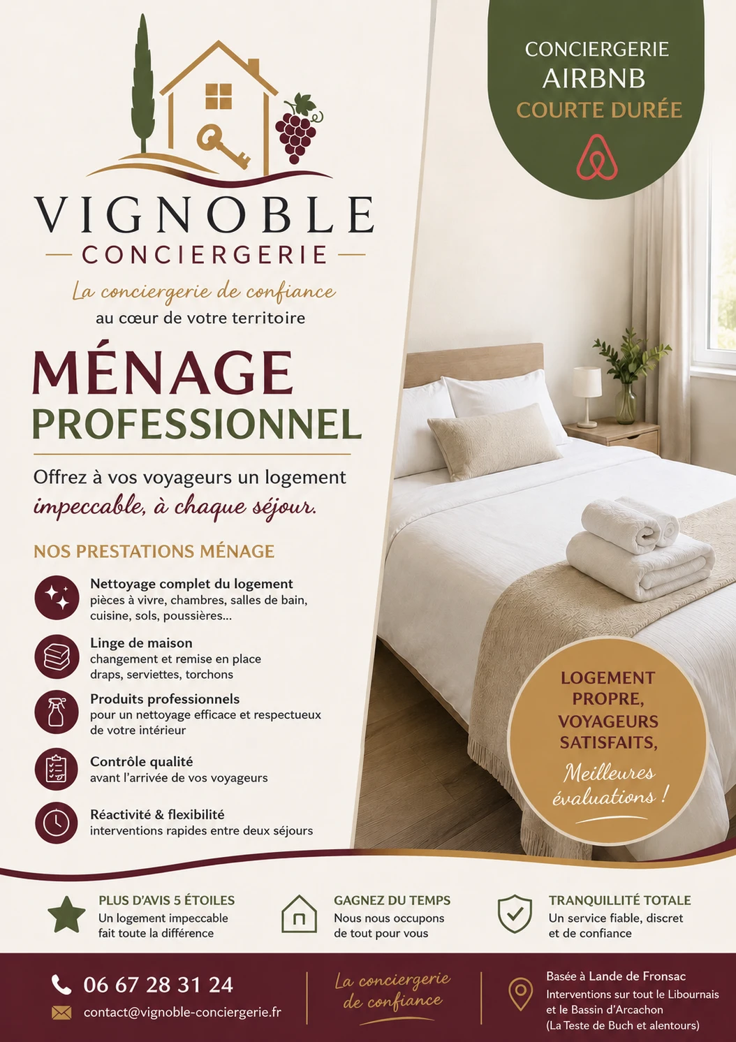 Vignoble conciergerie